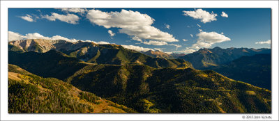 Mountain Ridges, Uncompahgre Wilderness, Colorado, 2015
