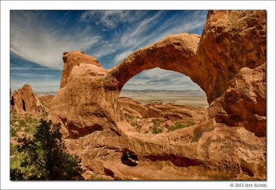 Double O Arch, Arches National Park, Utah, 2015