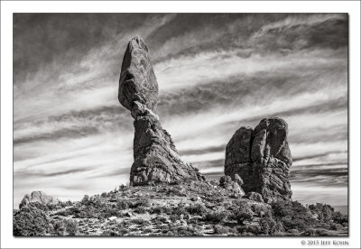 Balanced Rock, Arches National Park, Utah, 2015