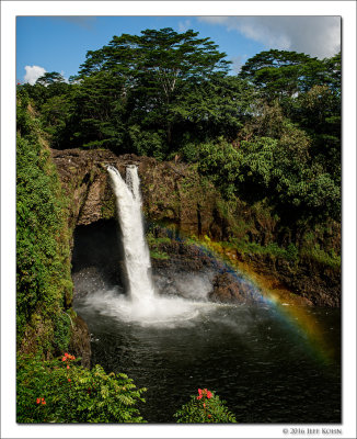 Rainbow Falls, Hawaii, 2016