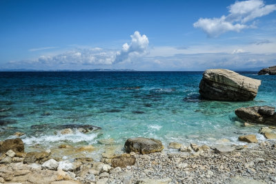  Kanoni_ beach