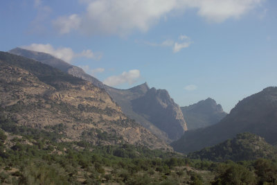 Near El Camino del Rey - El Chorro gorge, near Malaga Lakes, Andalucia, Spain