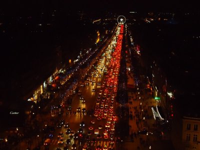 Christmas Illumination Champs-Elyses