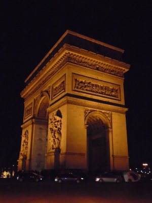 Champs-Élysées and Arc de Triomphe