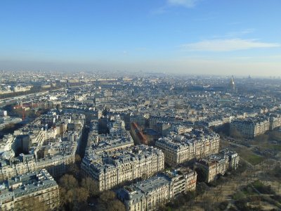 Paris view from top