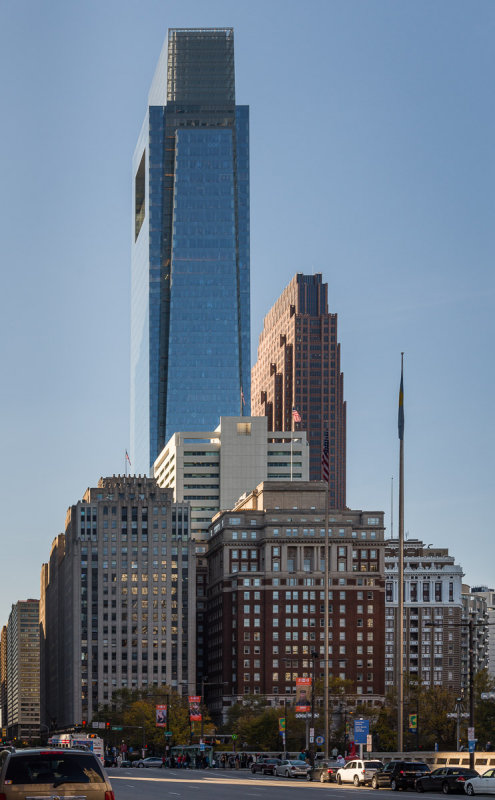 Central Philadelphia skyline