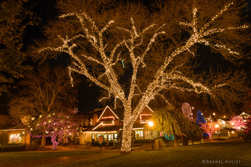 2015 Christmas Lights - Peddler's Village