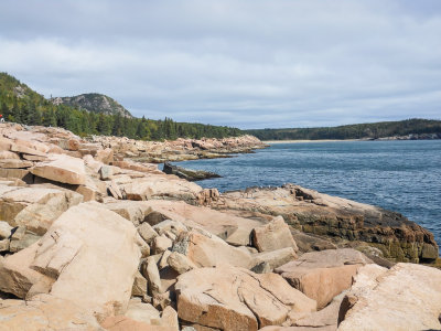 View from the Park Loop — at Acadia National Park.