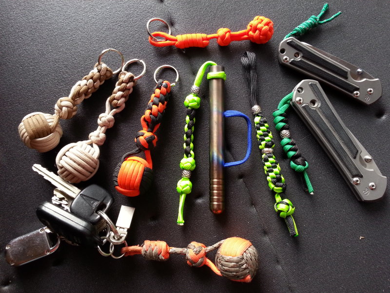 Paracord fobs