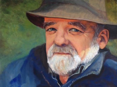 ( Acrylique sur toile 36 x 48 )

J'ai peint le portrait du sociologue  partir d'une excellente photographie de lui.