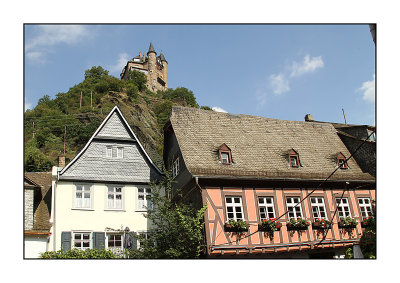 Burg Katz, St Goarhausen old town