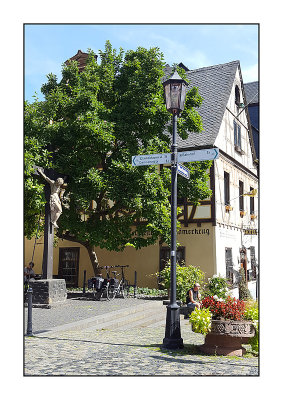 Oberwesel, market place