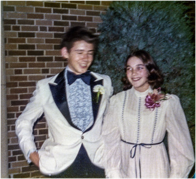 Mike and Vicki at Prom