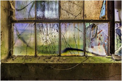 Abandoned Factory Window