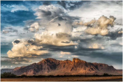 Arizona Mountains and Clouds