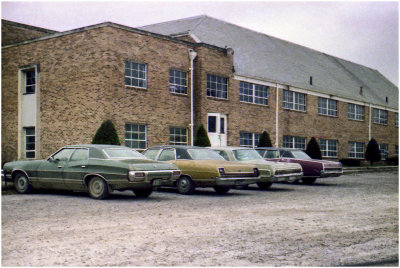 New Gym Parking lot