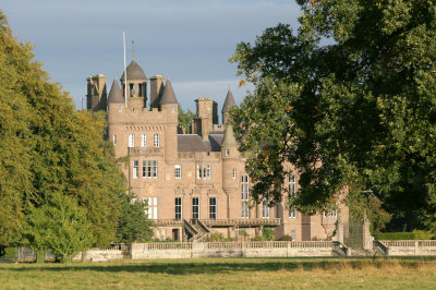 Kinnaird Castle, our wing