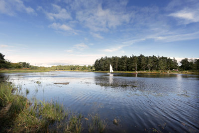 Cragside ..apparently that's art in the lake