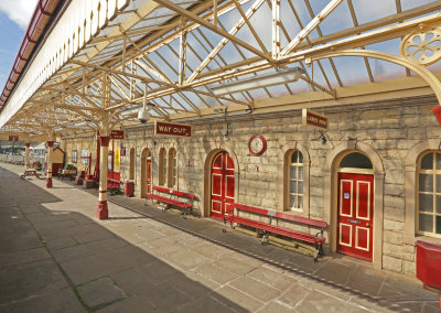 Ramsbottom Station on a quiet day