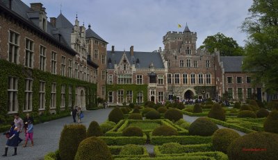 Gaasbeek Castle, today a national museum, is located in the municipality of Lennik in the province of Flemish Brabant, Belgium. The fortified castle was erected around 1240 to defend the Duchy of Brabant against the County of Flanders. 

Original suggested 