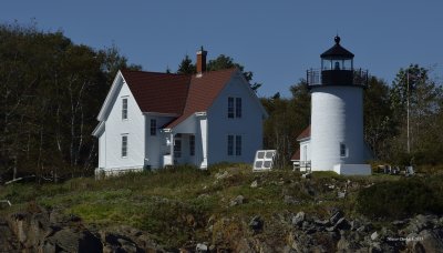 Curtis Island Light -  Camden Maine USA    