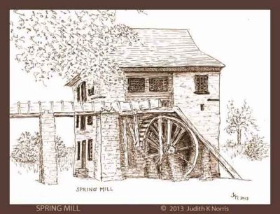 SPRING MILL (in Spring Mill Park, Indiana)