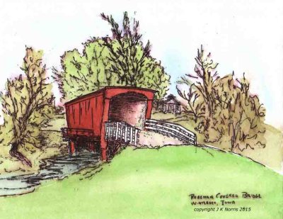 Roseman Bridge-Madison County Iowa