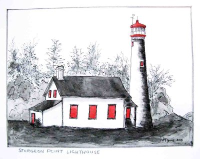 STURGEON POINT LIGHTHOUSE