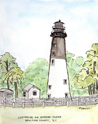 Hunting Island Lighthouse SC