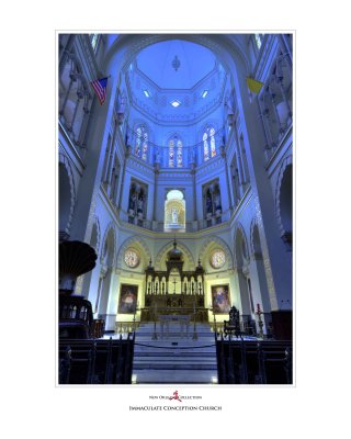 Art Poster_New Orleans_Immaculate Conception Church_Sanctuary_2 copy.jpg