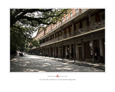 Art Poster_New Orleans_St Peters Streetr_Jackson Square copy.jpg