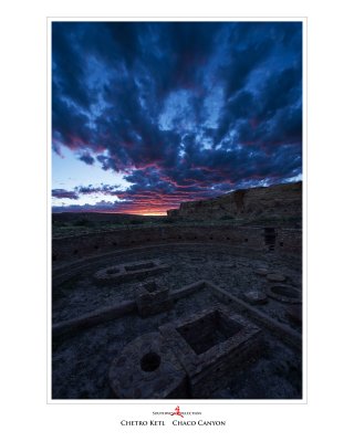Art Poster_Chaco Canyon_Chetro Ketl_Sunset copy.jpg