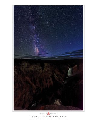 Art Poster_Yellowstone_Lower Falls_Milky Way copy.jpg