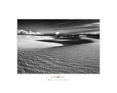 Art Poster_White Sands NM_Sunset_BW copy.jpg