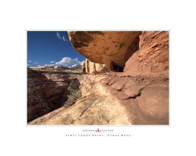 Art Poster_Cedar Mesa_Lewis Lodge_Toward Head of Arch Canyon 2_16x20 copy.jpg