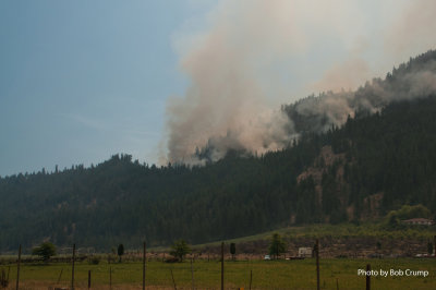 Carlton Complex Fire - Methew Valley, WA