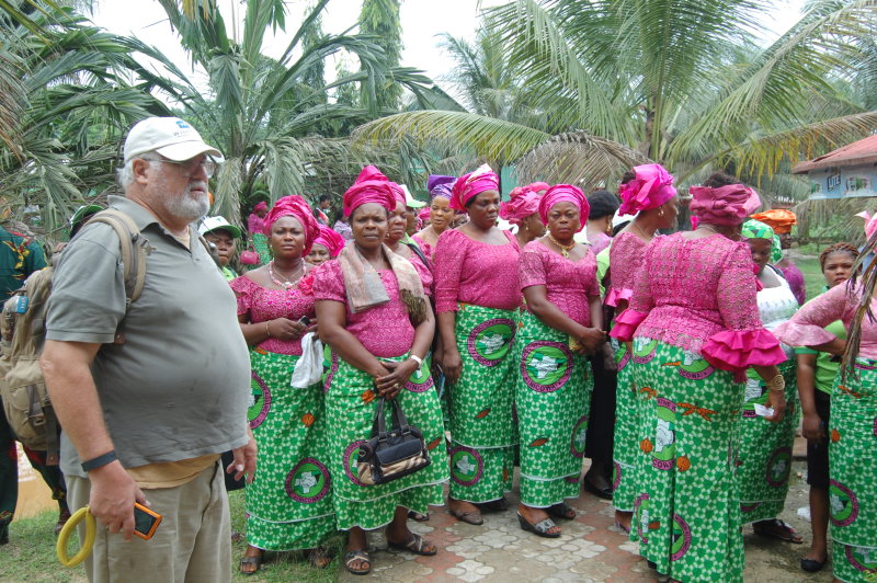 Me with a few chapter participants