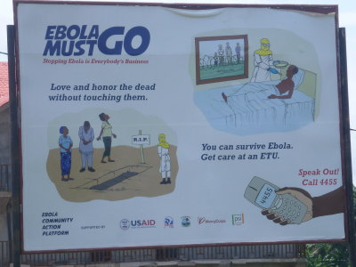 Liberia, just after the Ebola pandemic