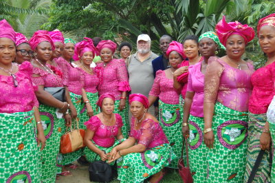 More NICOWA chapter leaders in traditional dress that promotes NICOWA 