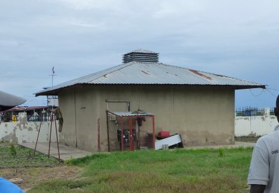 Walk-in freezer owned by the Ministry of Agriculture and Fisheries