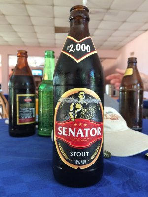 Senator beer. East African Breweries, Kenya.