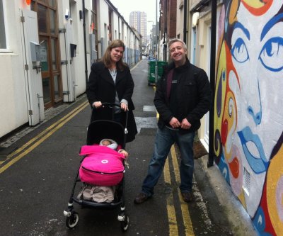 Linda and Graeme in Brighton