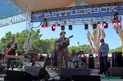 Justin Townes Earle and his band