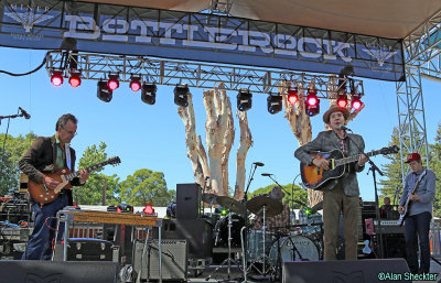 Justin Townes Earle and his band