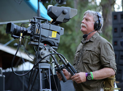 Bruce at the video helm