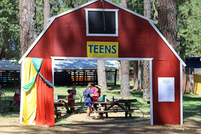 Teen activity area