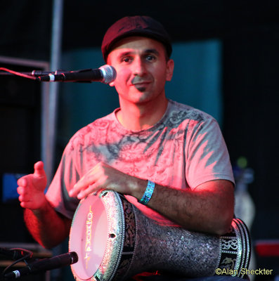 Briga bongo player Tacfarinas Kichou