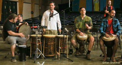 Late night Drum Circle