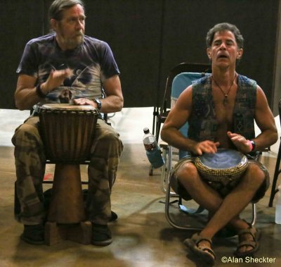 Late night Drum Circle