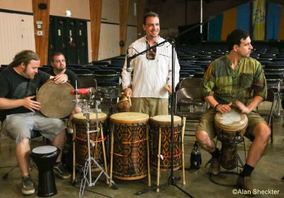 Late night Drum Circle